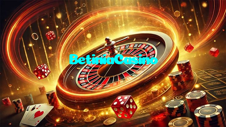 BetiniaCasino casino presented on mobile device in Pakistan with slots and live games